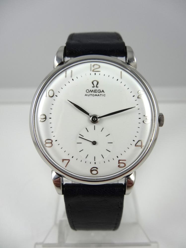 Omega grande Taille Cadran style Opalin