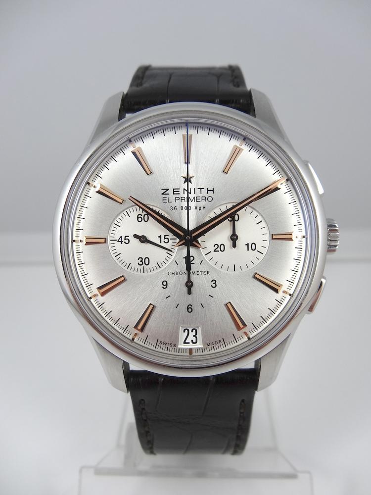 Zenith Captain Chrono Acier Année 2010