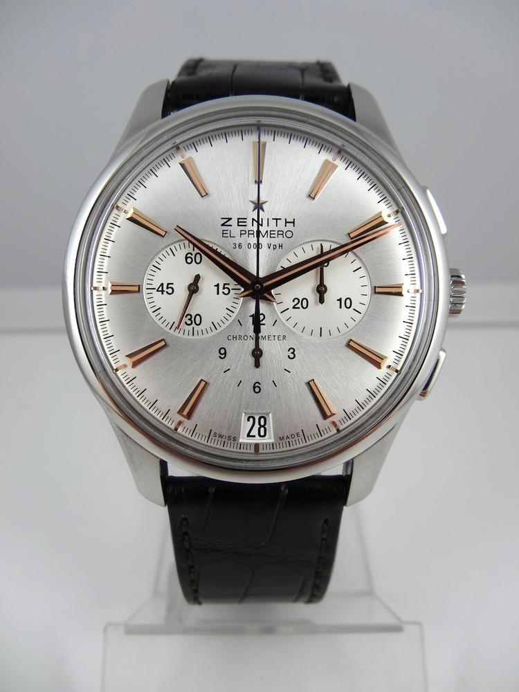 Zenith Captain Chrono Acier Année 2010