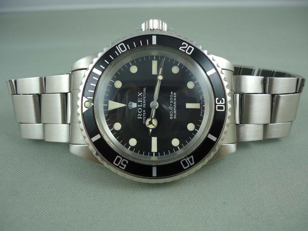Rolex Submariner Réf 5513 datant de 1971