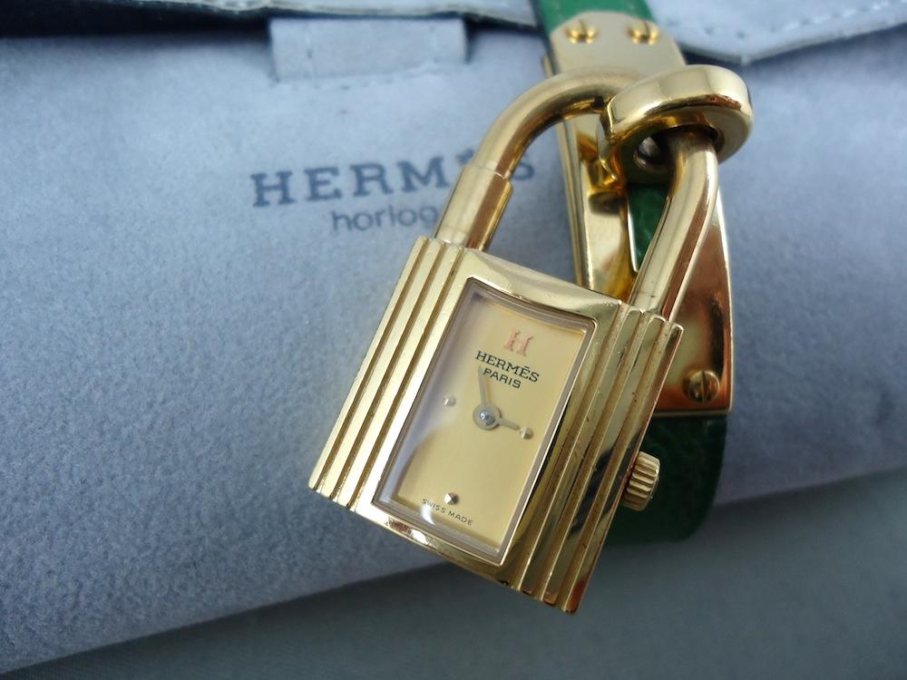 Hermes Kelly cadran or
