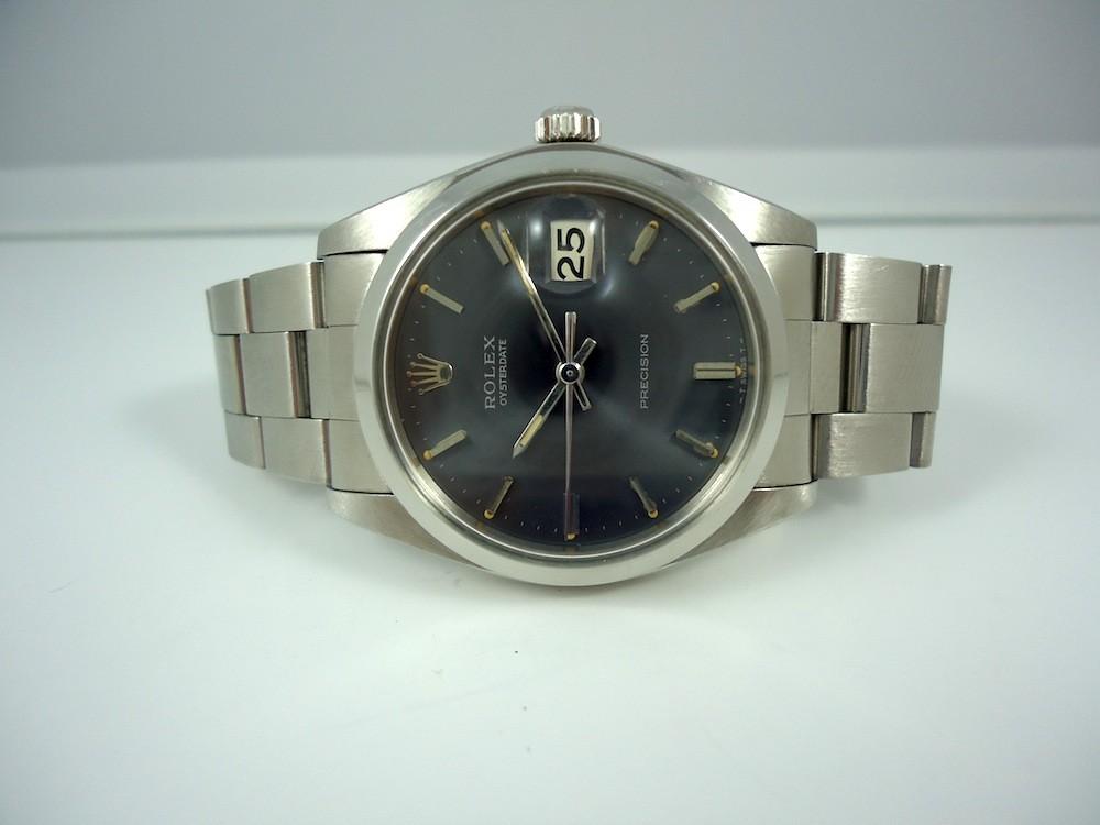Rolex Oyster Date Réf 6694 cadran ardoise