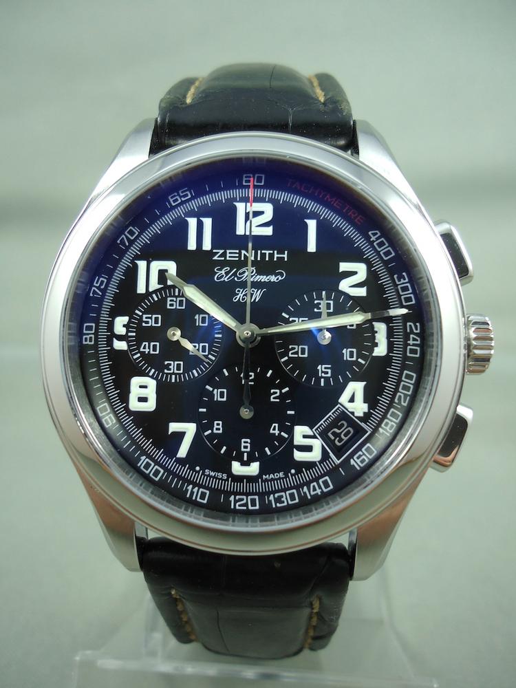 Zenith Acier Chrono El Primero série''HW''