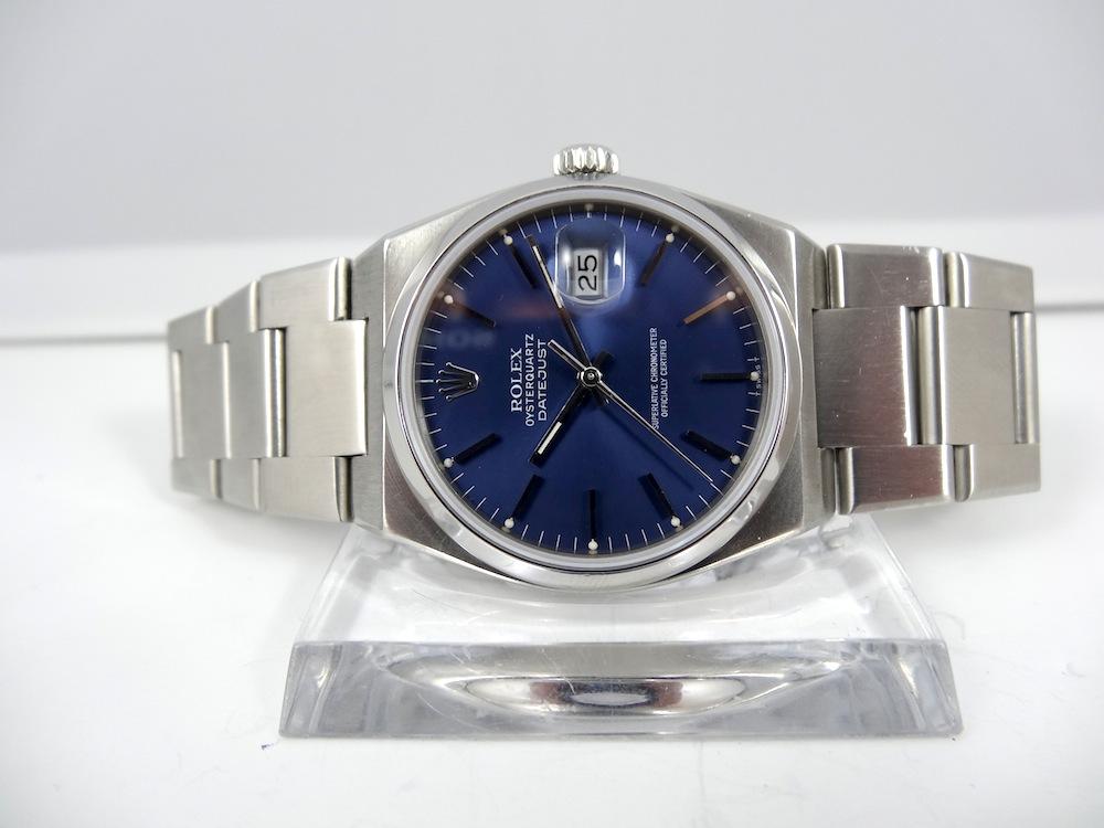 Rolex Oyster Quartz Cadran Bleu Jeans