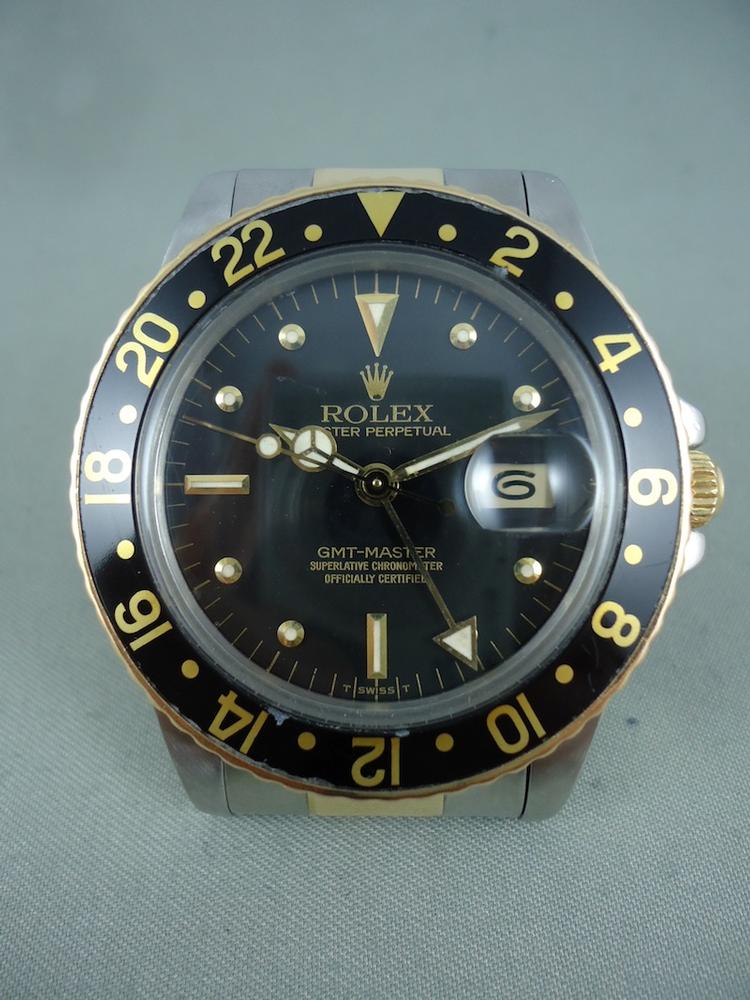 Rolex GMT or et acier référence 1675