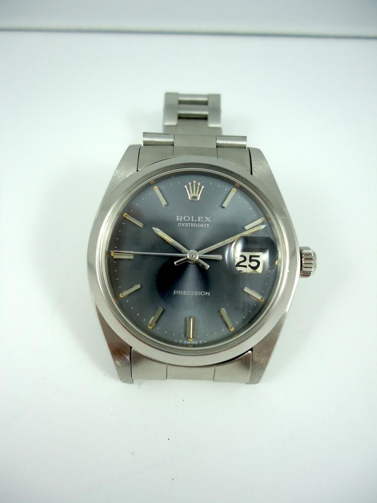 Rolex Oyster Date Réf 6694 cadran ardoise