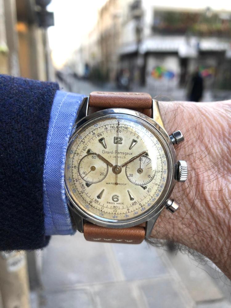 Girard-Perregaux Chrono Bi-Compax Jumbo 39mm Etanche