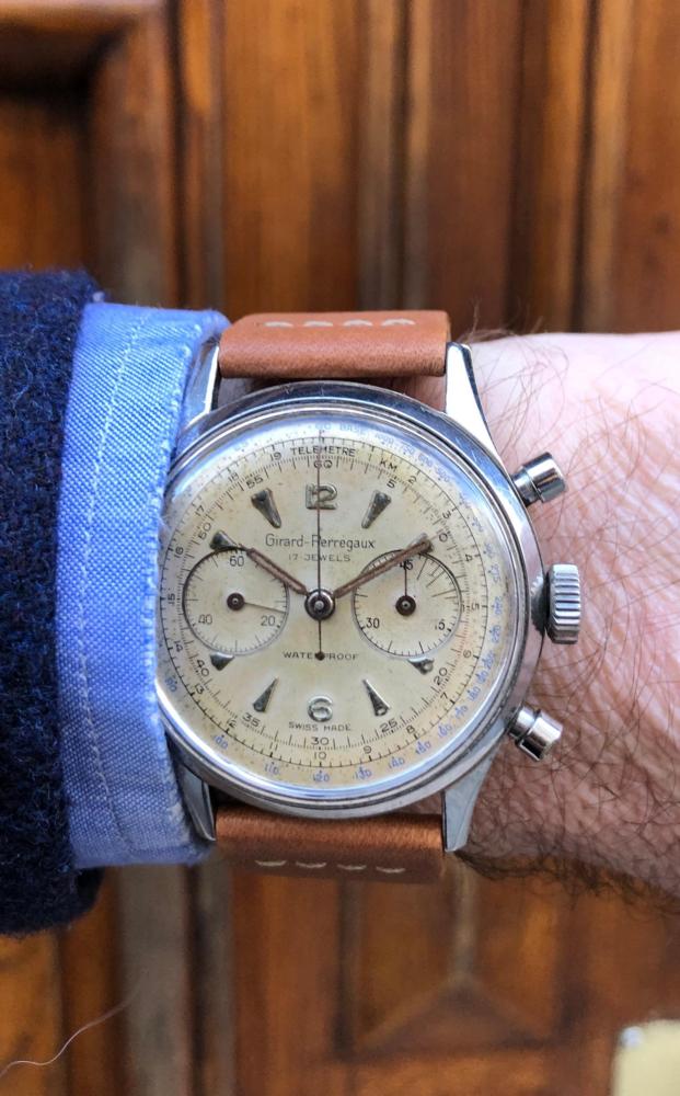 Girard-Perregaux Chrono Bi-Compax Jumbo 39mm Etanche