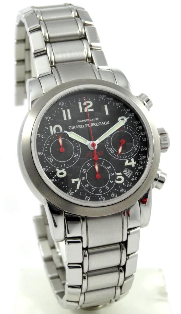 Girard Perregaux chrono F300 cadran Carbon
