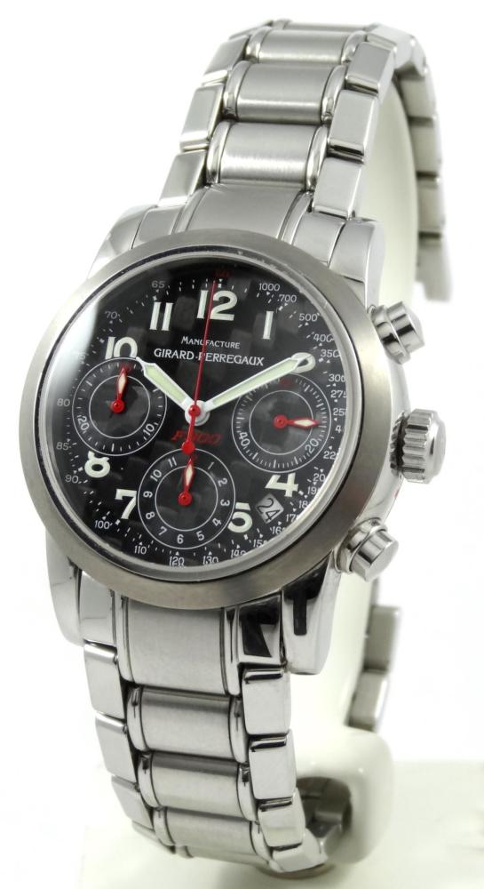 Girard Perregaux chrono F300 cadran Carbon