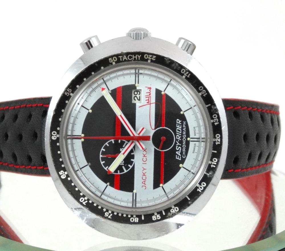 Heuer Easy Rider cadran noir