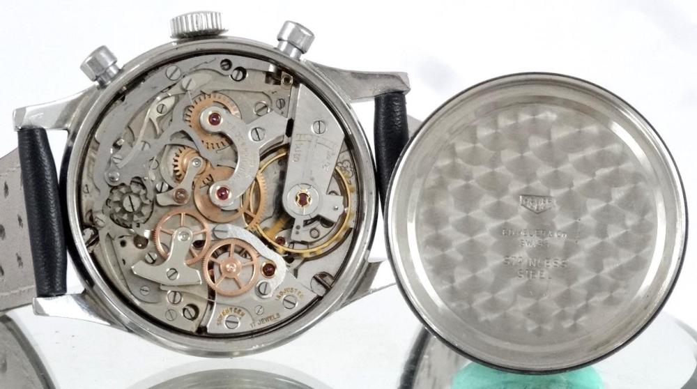 Heuer Pré-Carrera Réf 3336D Mécanique
