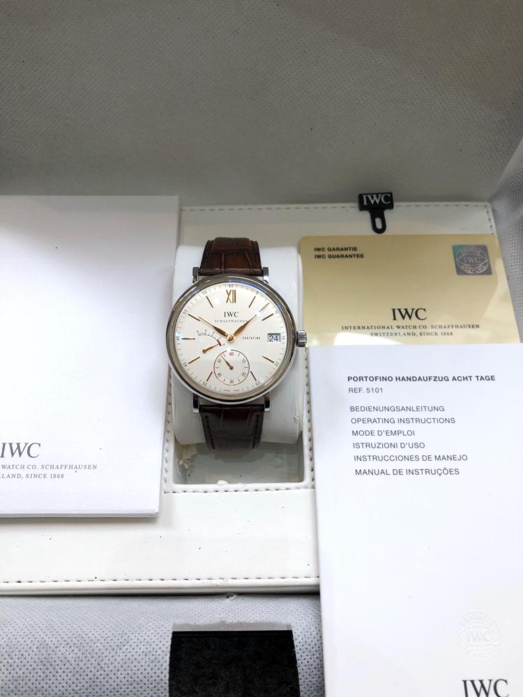 IWC Portofino 8 Jours réserve de marche Boite & Papiers