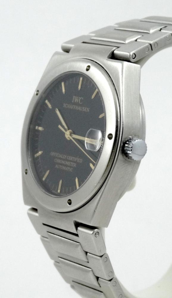 IWC Ingenieur Cadran noir 34mm Réf 3521