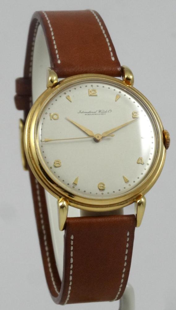 Iwc Solo Tempo Calatrava grande ouverture or jaune