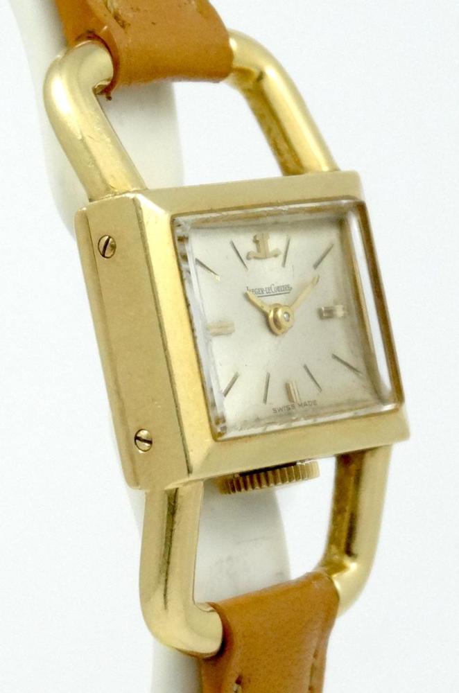 Jaeger-LeCoultre Etrier Lady Mini or jaune pour Hermes