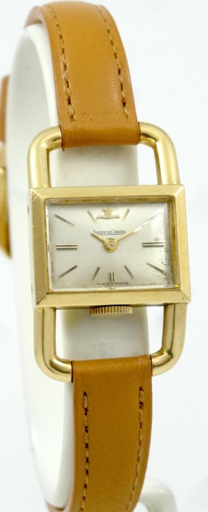 Jaeger-LeCoultre Etrier Lady Mini or jaune pour Hermes