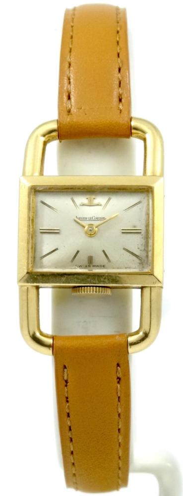 Jaeger-LeCoultre Etrier Lady Mini or jaune pour Hermes