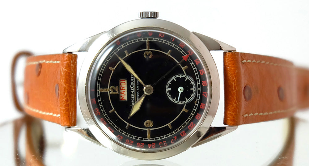 Jaeger Lecoultre Quantième Cadran Noir