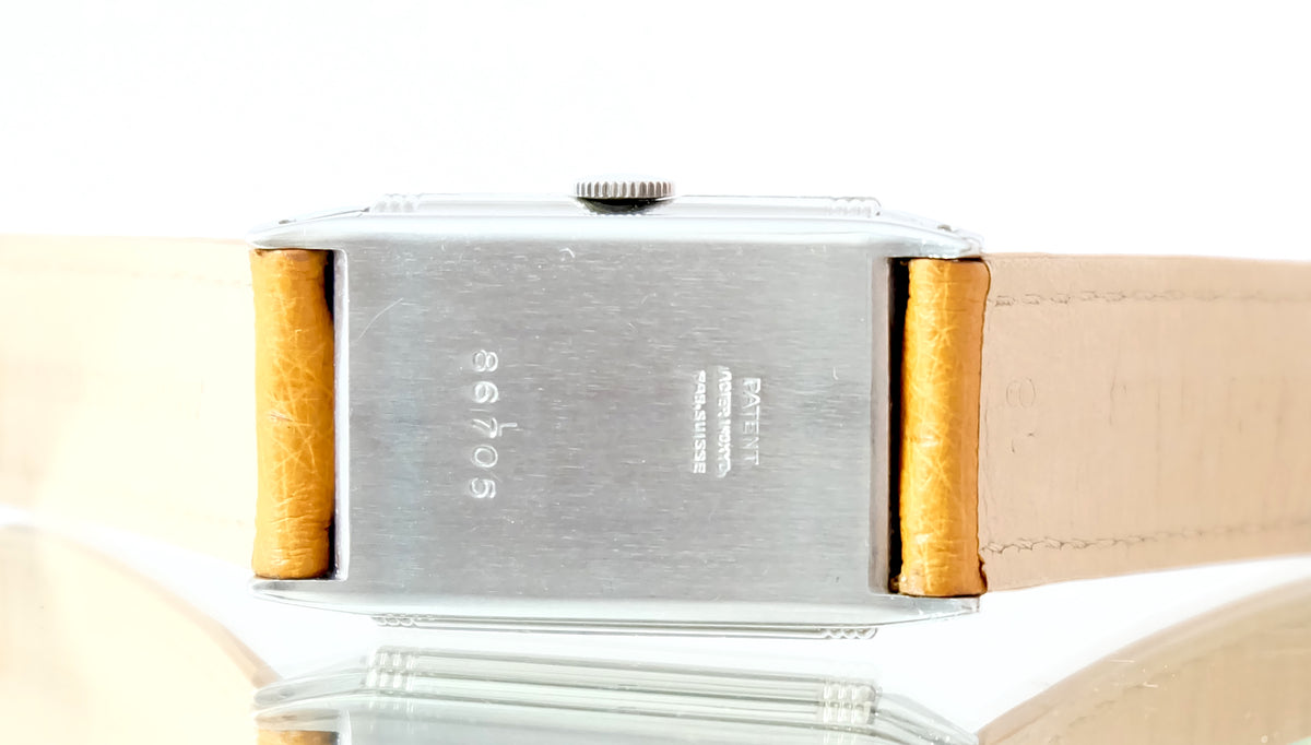 JAeger LeCoultre Reverso circa 1948 cadran Chemin de fer
