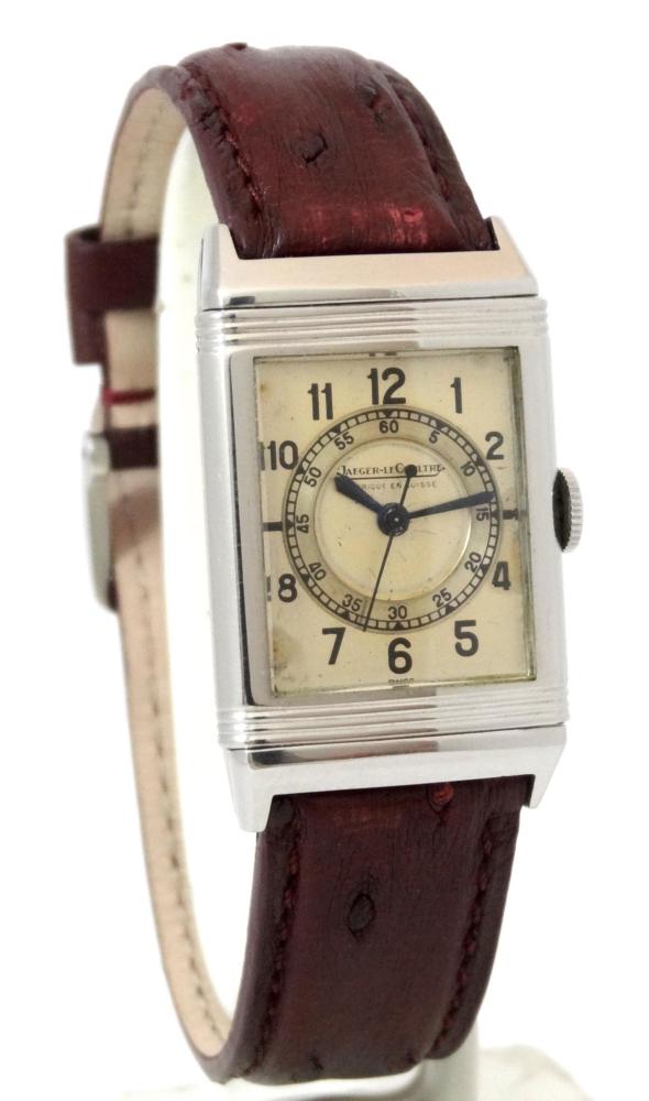 Jaeger-LeCoultre Reverso Classique Chemin de fer Circa 1945