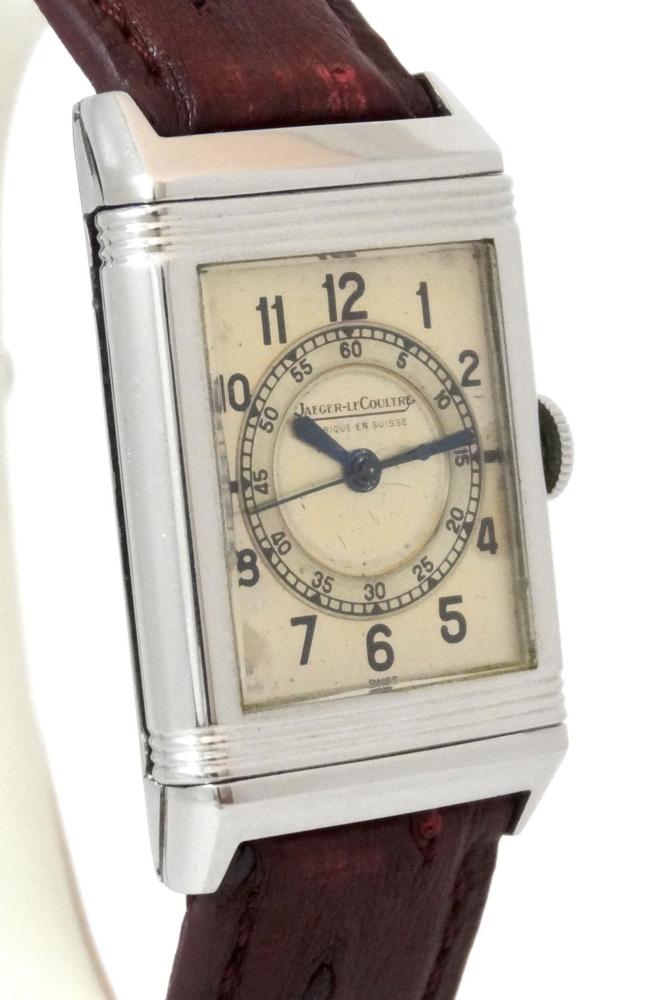 Jaeger-LeCoultre Reverso Classique Chemin de fer Circa 1945