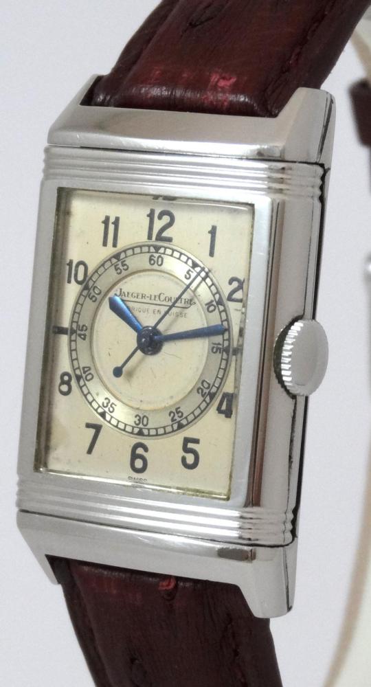 Jaeger-LeCoultre Reverso Classique Chemin de fer Circa 1945
