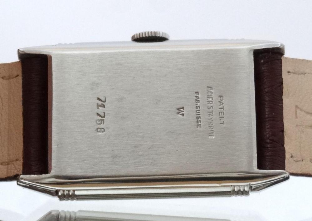Jaeger-LeCoultre Reverso Classique Chemin de fer Circa 1945