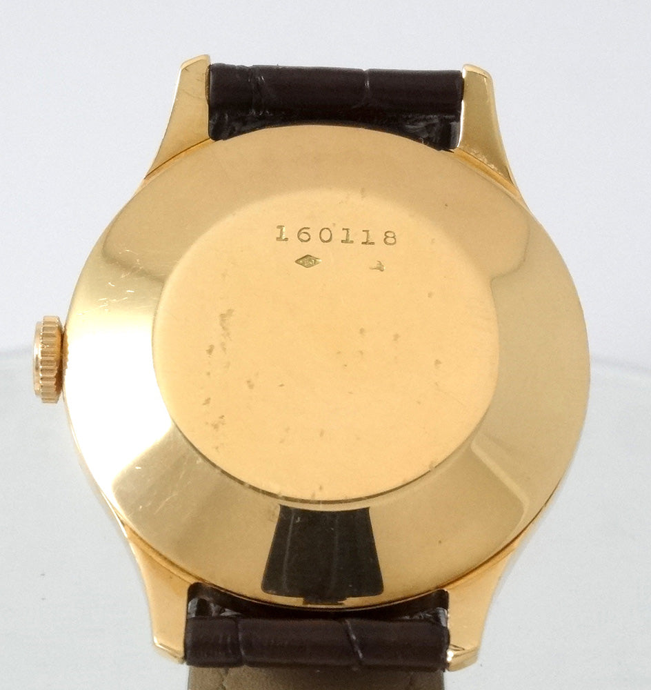 Jaeger LeCoultre style Calatrava solo tempo or rose 50’s