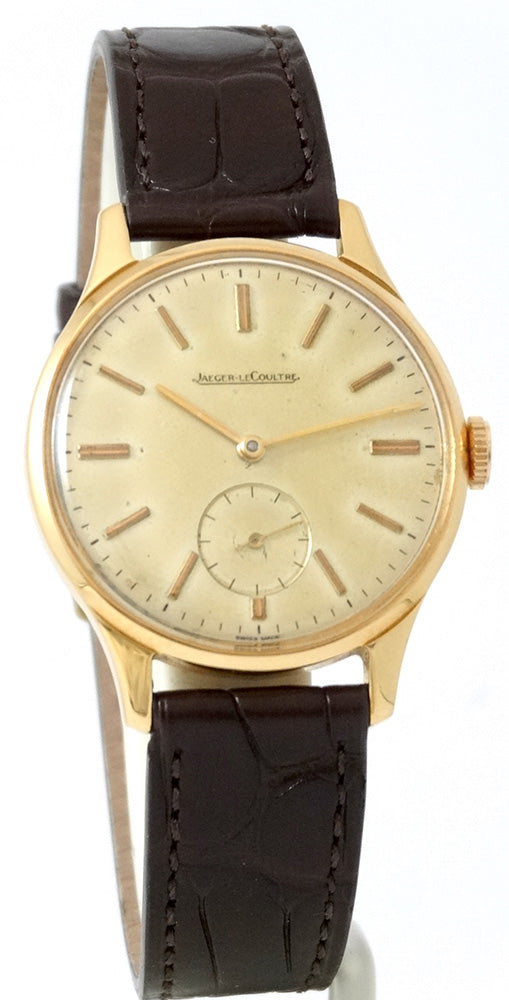 Jaeger LeCoultre style Calatrava solo tempo or rose 50’s