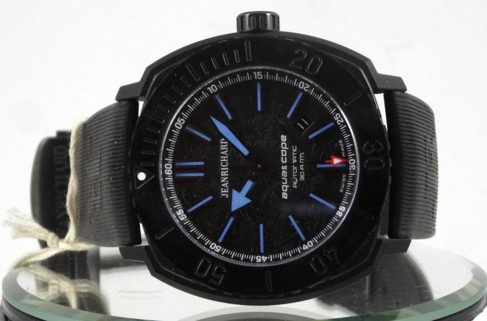 JeanRichard Aquascope Hokusai Black Dial Jamais Portée Full Set