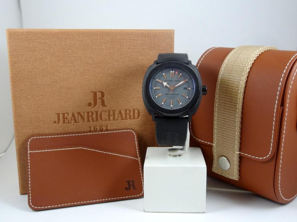 JeaRichard Terrascope PVD Cadran argent full Set jamais portée