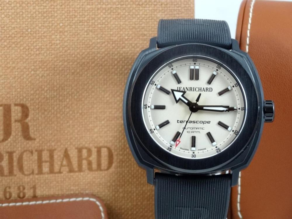 JeanRichard Terrascope Broad Arrow full set jamais portée