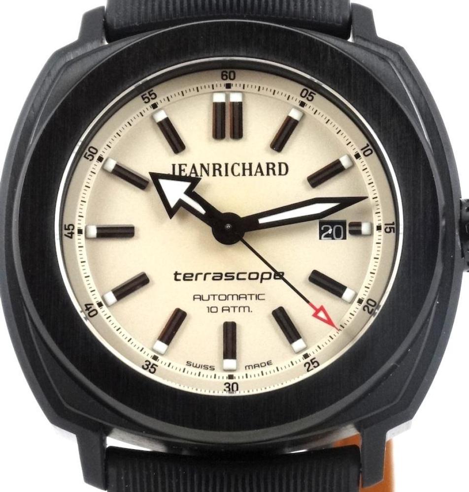 JeanRichard Terrascope Broad Arrow full set jamais portée