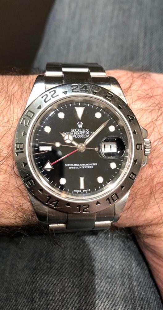 Rolex Explorer 2 Full Set dernière Série G réf 16570