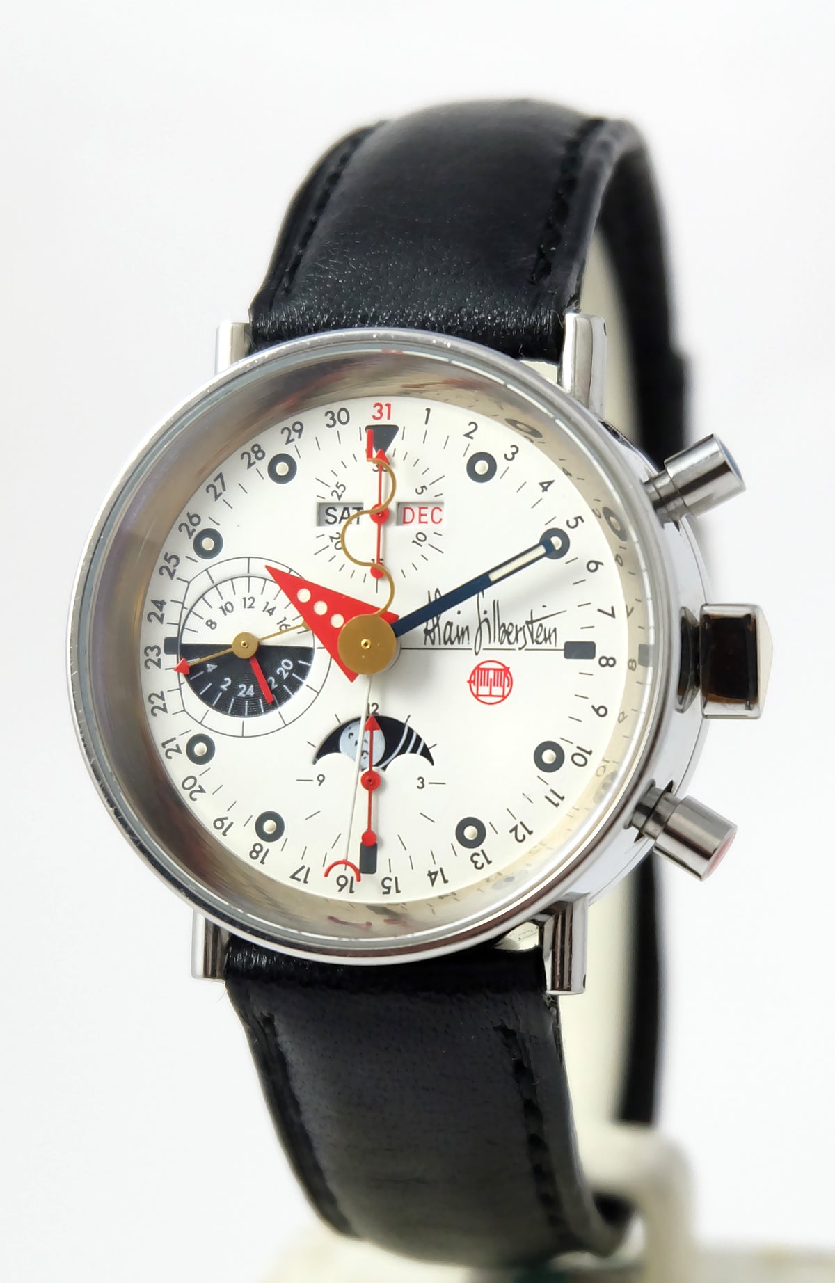 Alain Silberstein Triple Calendrier Krono 2 moon Phase ultra Collector