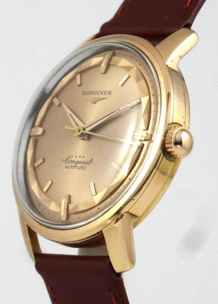 Longines Conquest or rose 35mm Automatique