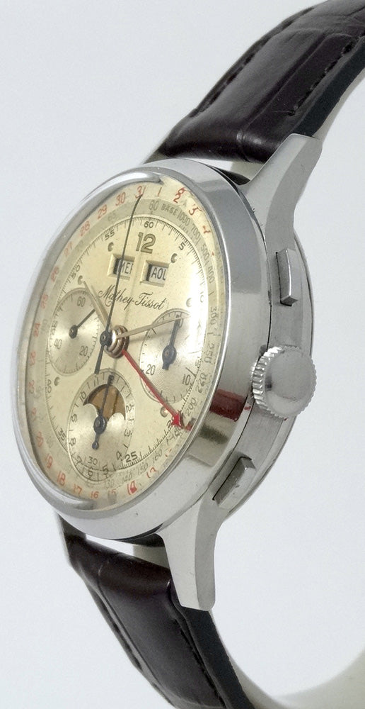 Mathey-Tissot Chronographe Astronomic Moon Phase Circa 1950