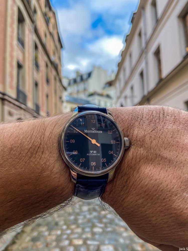 Meistersinger Cadran noir N°3