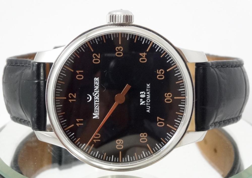 Meistersinger Cadran noir N°3