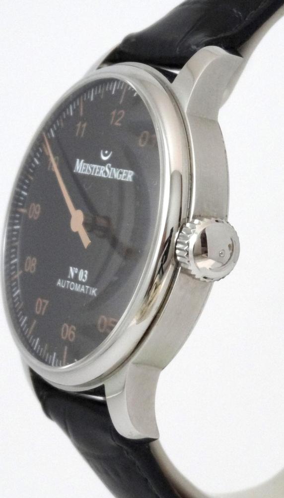 Meistersinger Cadran noir N°3