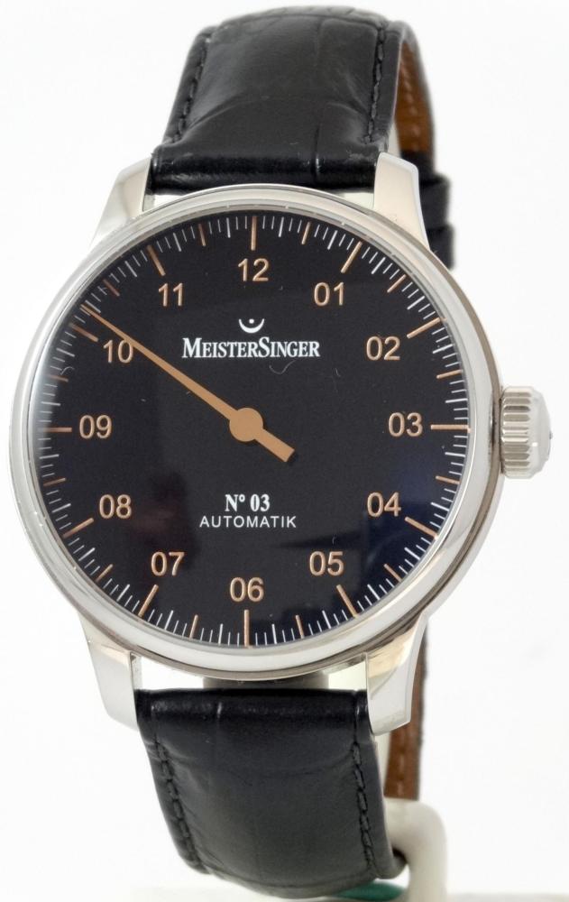 Meistersinger Cadran noir N°3