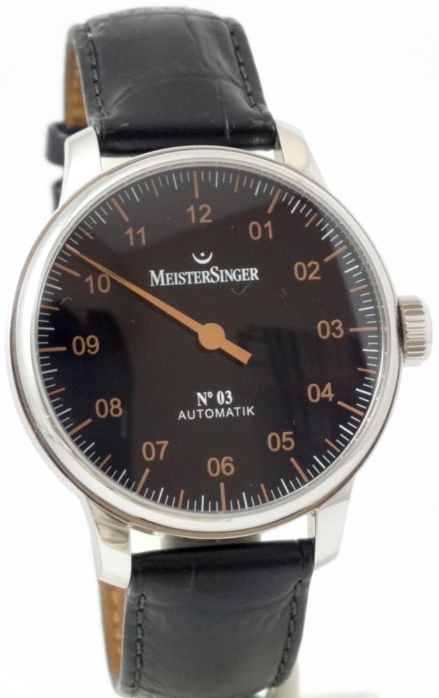 Meistersinger Cadran noir N°3