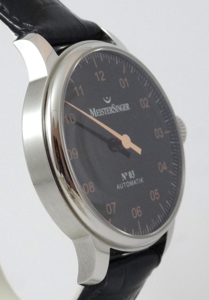Meistersinger Cadran noir N°3