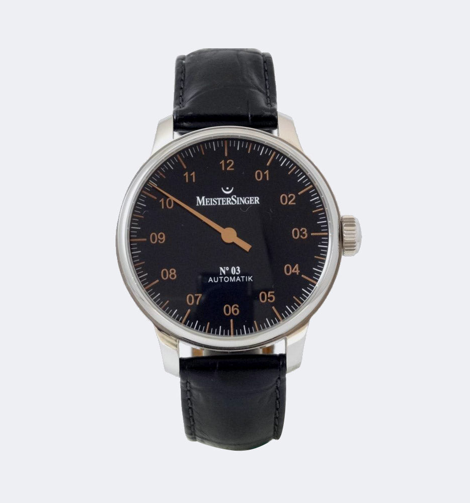 Meistersinger Cadran noir N°3