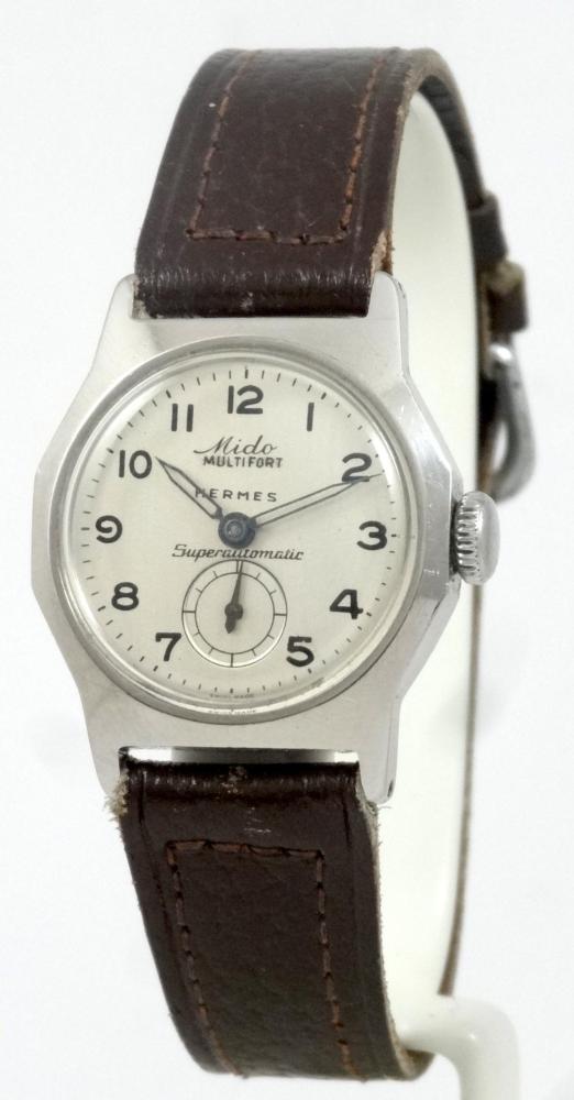 Mido pour Hermes 26mm Cadran Blanc