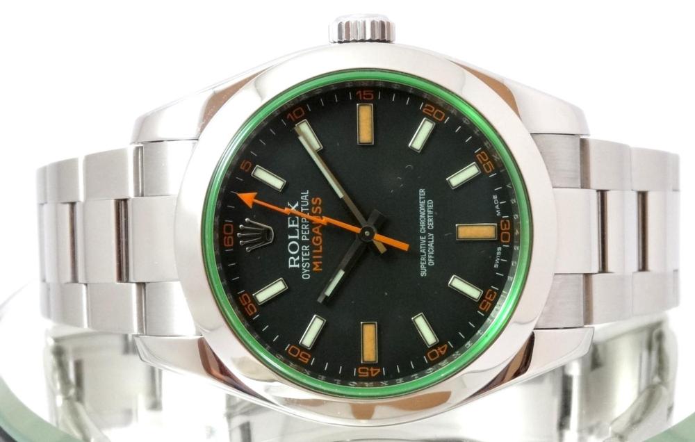Rolex Milgauss 116400GV Série V, first edition full set