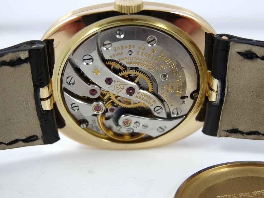 Patek Ellipse or jaune Réf 3548 Cadran Tiffany & Co