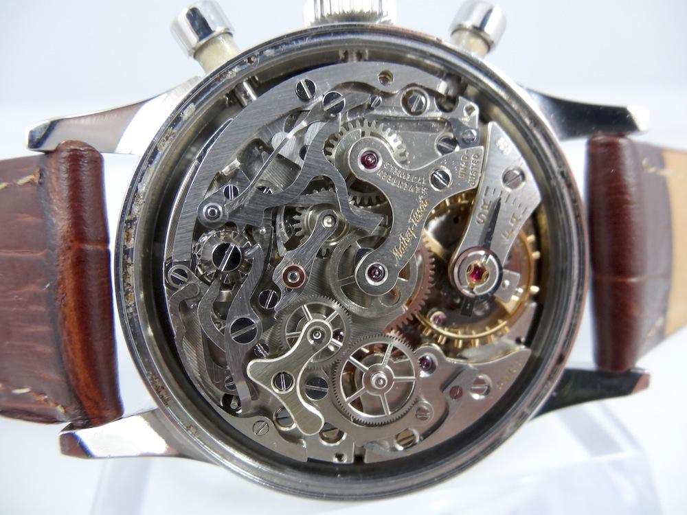 Mathey Tissot Chrono Cadran Blanc 3 compteurs