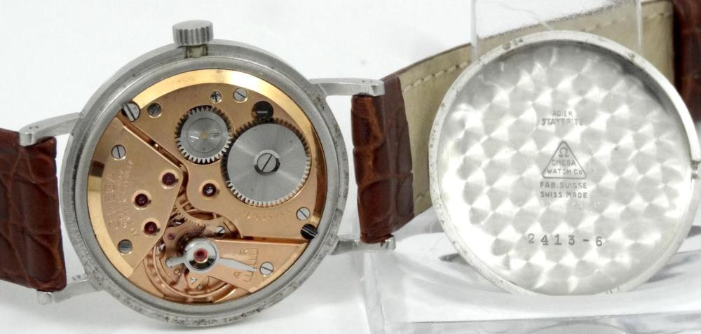 Omega Style Calatrava Solo Tempo 34mm Circa 1950